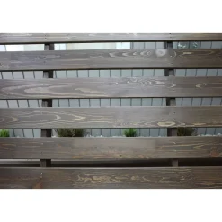 Baltic Garden Puutarhakeinu katoksella Pelle 165cm ruskea/beige