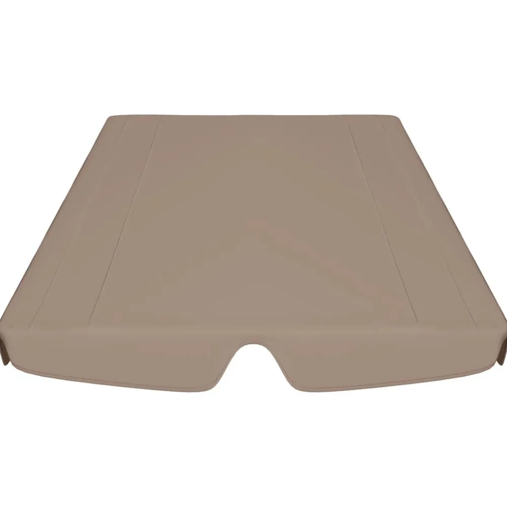 New FinePRICE Puutarhakeinun Vaihtokatos musta 188/168x145/110 cm (12093)
