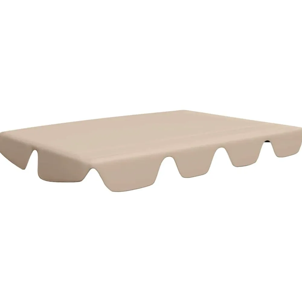 New FinePRICE Puutarhakeinun Vaihtokatos musta 188/168x145/110 cm (12093)
