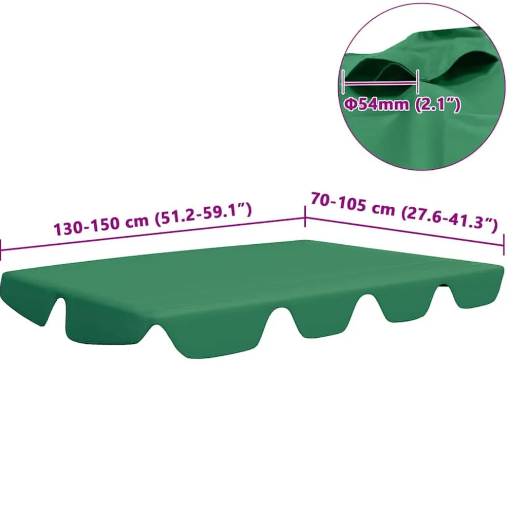 New FinePRICE Puutarhakeinun Vaihtokatos musta 188/168x145/110 cm (12093)