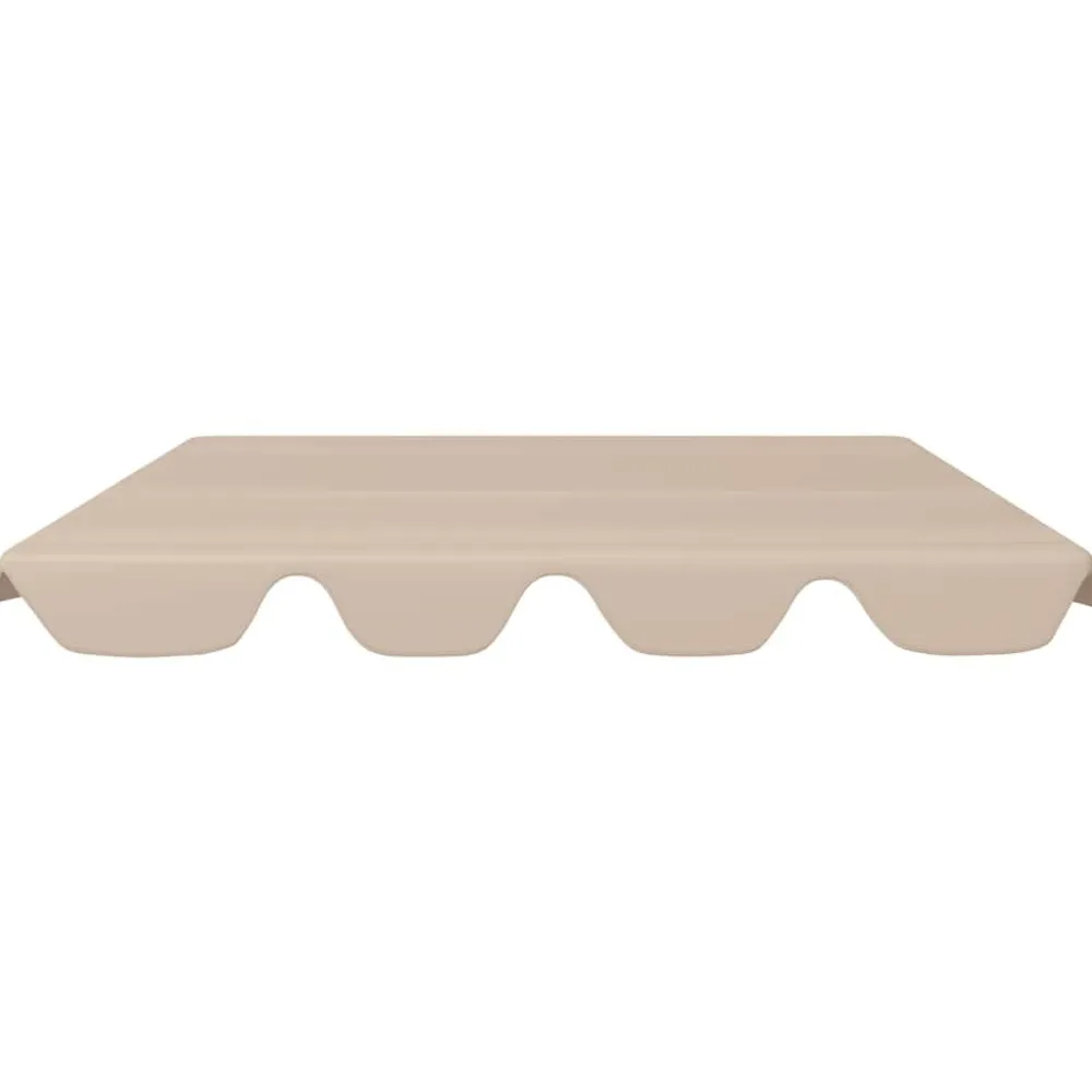 New FinePRICE Puutarhakeinun Vaihtokatos musta 188/168x145/110 cm (12093)