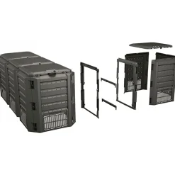 AB Polar Puutarhakompostori Compo, 1200L musta