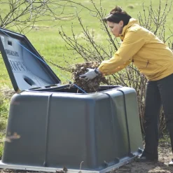 Online Biolan Puutarhakompostori 900 L harmaa