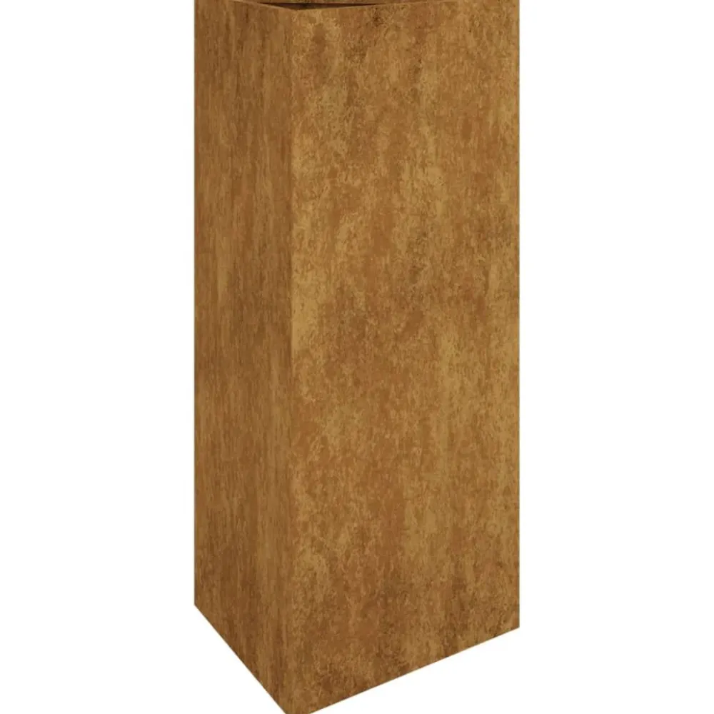 Online FinePRICE Puutarhakukkalaatikko 40x34,5x75 cm corten-teräs