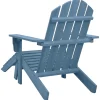 New FinePRICE Puutarhan Adirondack-tuoli rahilla täysi kuusi sininen (15865)