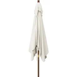 Outlet FinePRICE Puutarhan aurinkovarjo puutolppa antrasiitti 300x300x273 cm