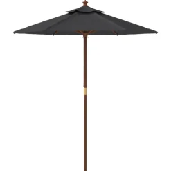 Online FinePRICE Puutarhan aurinkovarjo puutolppa vihreä 196x231 cm