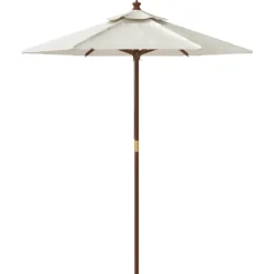 Online FinePRICE Puutarhan aurinkovarjo puutolppa vihreä 196x231 cm