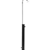 FinePRICE Puutarhan aurinkovoimasuihku musta 215 cm 8 l