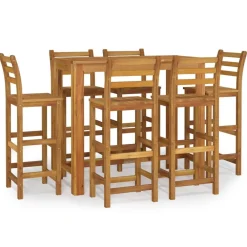 New FinePRICE Puutarhan bistrosarja 5-osainen täysi akasiapuu (54389)