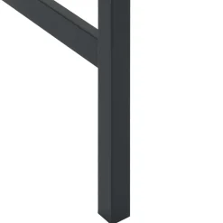 FinePRICE Puutarhan Bistrosarja 5-osainen musta jauhemaalattu teräs (83751)
