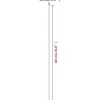 Outlet FinePRICE Puutarhan kasvituet 30 kpl vihreä 60 cm teräs (19367)