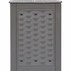 Hot FinePRICE Puutarhan kompostit 3 kpl, 60x60x83 cm, 900 litraa, ruskea