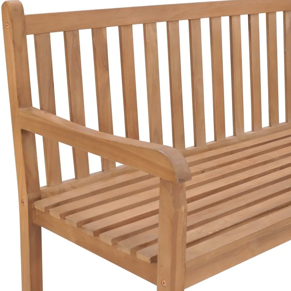 Online FinePRICE Puutarhan kulmapenkki 185x185x90 cm, tiikki