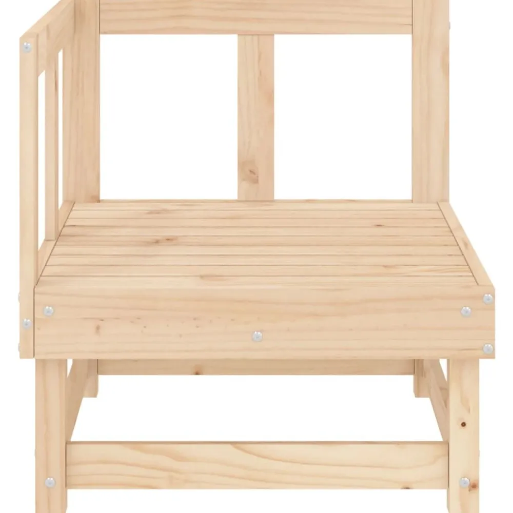 New FinePRICE Puutarhan kulmasohvat, mäntyä, 2 kpl