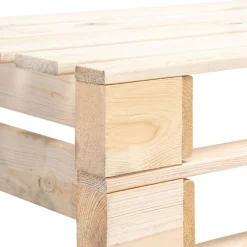 Outlet FinePRICE Puutarhan lavapenkki puu
