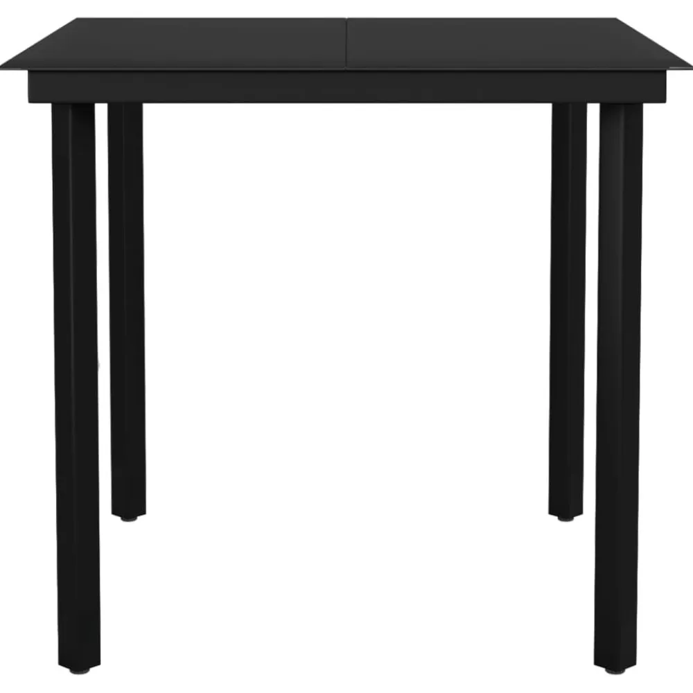 Discount FinePRICE Puutarhan ruokailuryhmä 80 cm, harmaa, 3 osaa