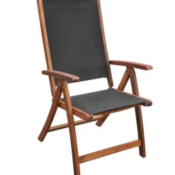 Best FinePRICE Puutarhan ruokailuryhmä 9-osainen tyynyillä täysi akaasiapuu (42649)