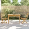 Discount FinePRICE Puutarhan ruokapöytä 110x55x75 cm bambu (68031)