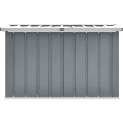 Outlet FinePRICE Puutarhan säilytyslaatikko 109x67x65 cm harmaa