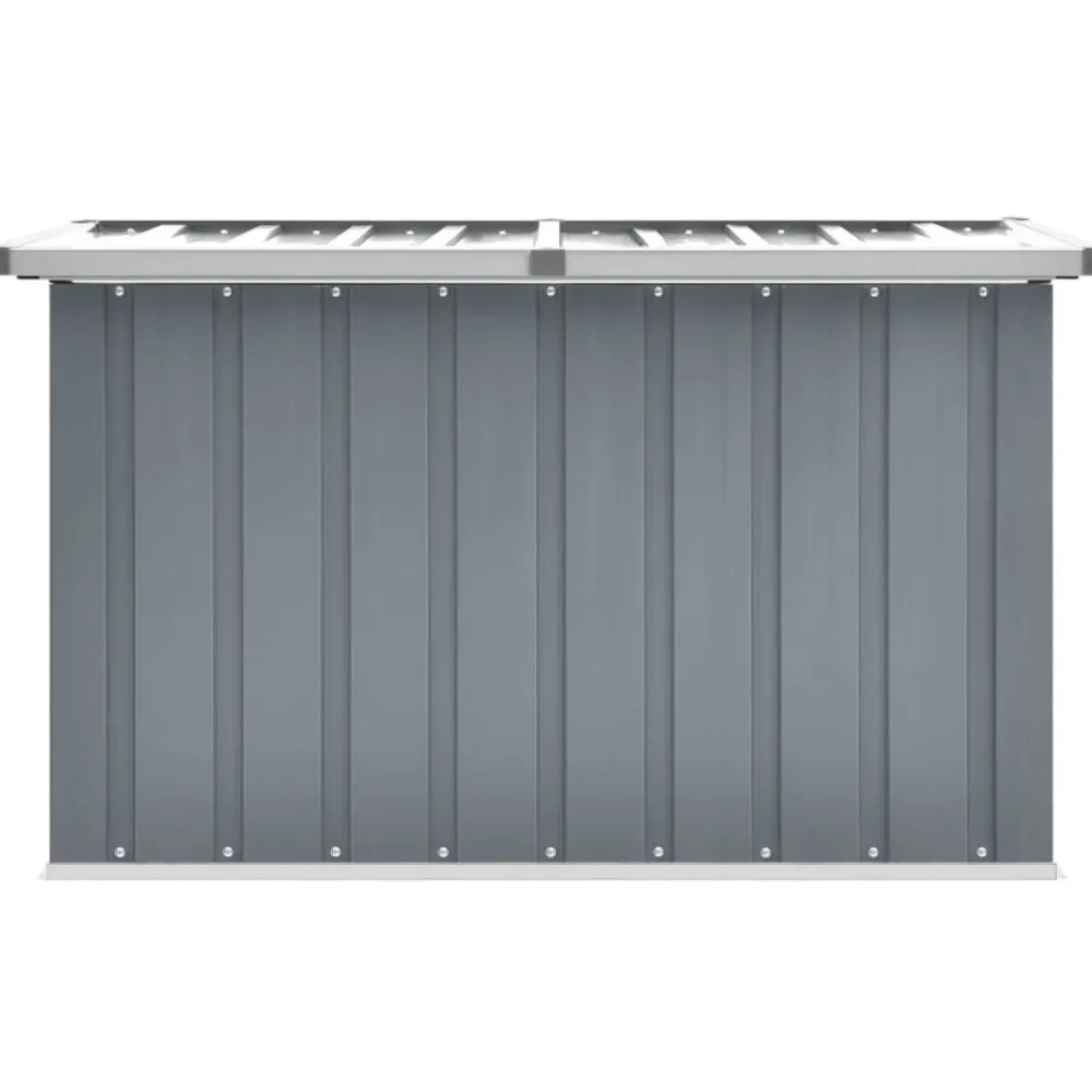 Outlet FinePRICE Puutarhan säilytyslaatikko 109x67x65 cm harmaa