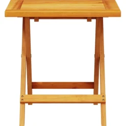 Clearance FinePRICE Puutarhan sivupöytä 40x40x40 cm täysi akasiapuu (66513)