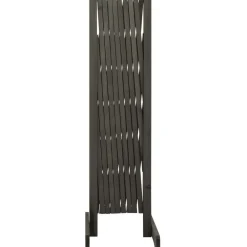 Outlet FinePRICE Puutarhan säleikköaita harmaa 180x100 cm täysi kuusi