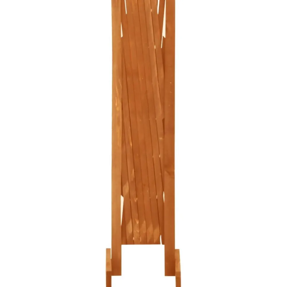 FinePRICE Puutarhan säleikköaita oranssi 120x90 cm täysi kuusi