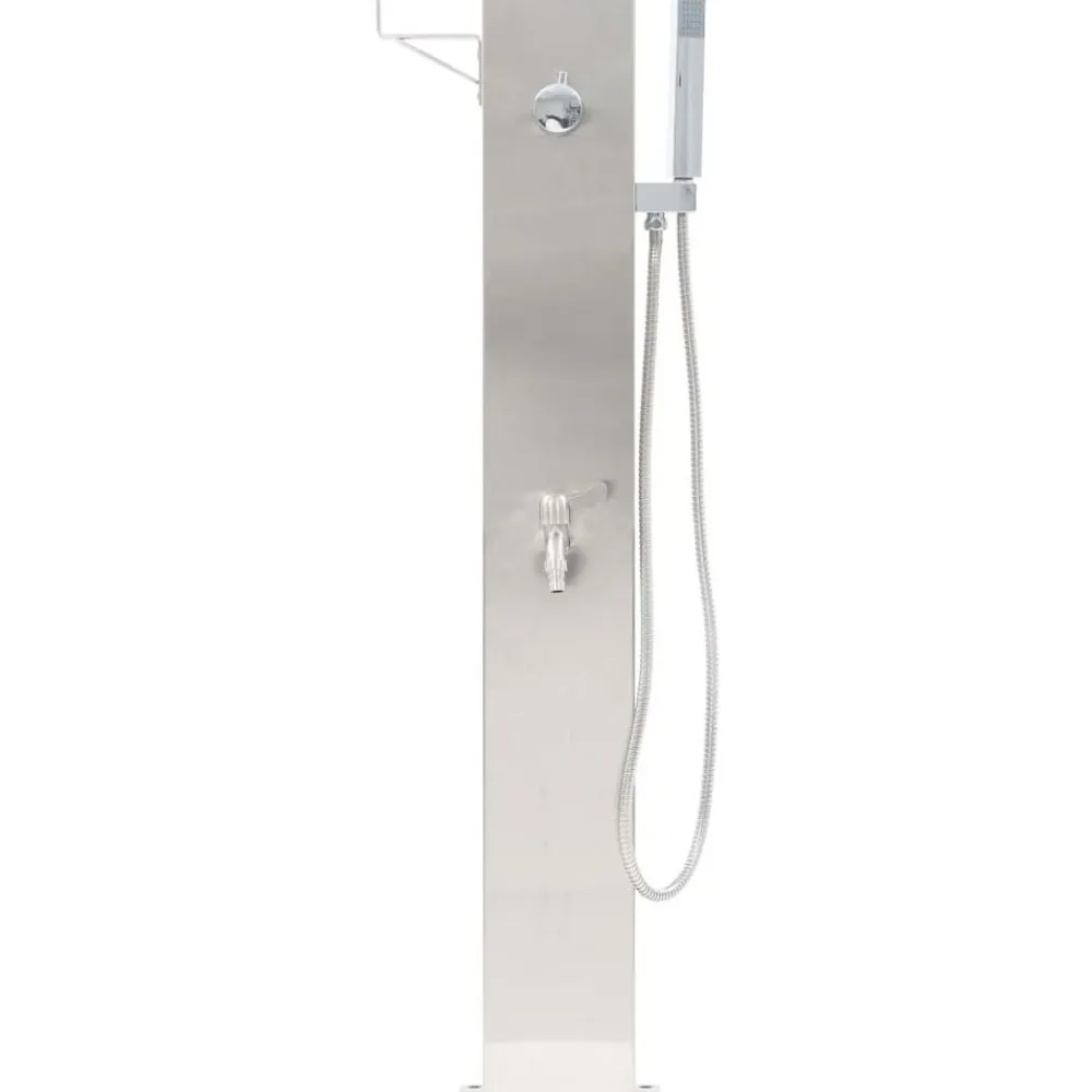 Sale FinePRICE Puutarhan suihkuhana 110 cm ruostumaton teräs