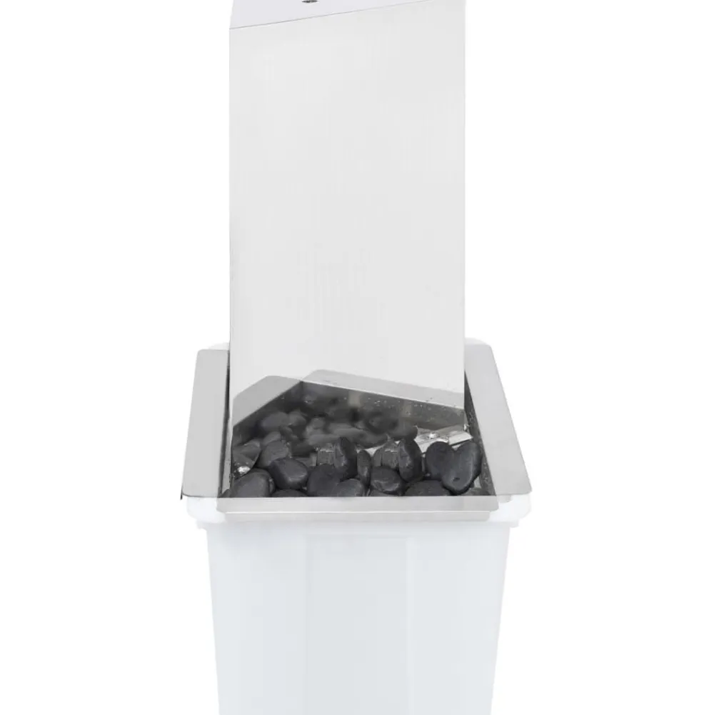 Online FinePRICE Puutarhan suihkulähde led:llä ruostumaton teräs 76 cm kolmio