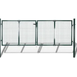 Hot FinePRICE Puutarhan verkko-aidan portti 289x75cm/306x125cm