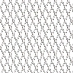 FinePRICE Puutarhan verkkoaita ruostumaton teräs 50x50cm 45x20x4mm
