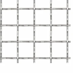 Clearance FinePRICE Puutarhan verkkoaita ruostumaton teräs 100x85cm 21x21x2.5mm