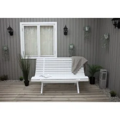 New Baltic Garden Puutarhapenkki Park 140cm mustaa