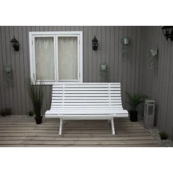 New Baltic Garden Puutarhapenkki Park 140cm mustaa