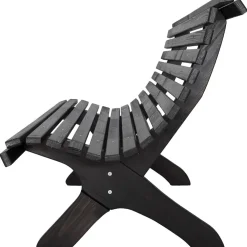 New Baltic Garden Puutarhapenkki Park 140cm mustaa