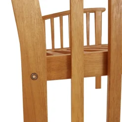 Best FinePRICE Puutarhapenkki 119 cm, akaasiapuu Ruskea