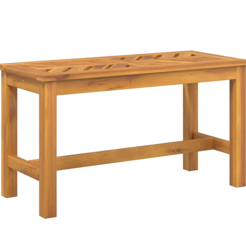 Best FinePRICE Puutarhapenkki 110 cm, akasiapuu