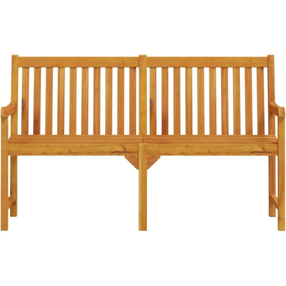 Discount FinePRICE Puutarhapenkki 110 cm, akasiapuuta