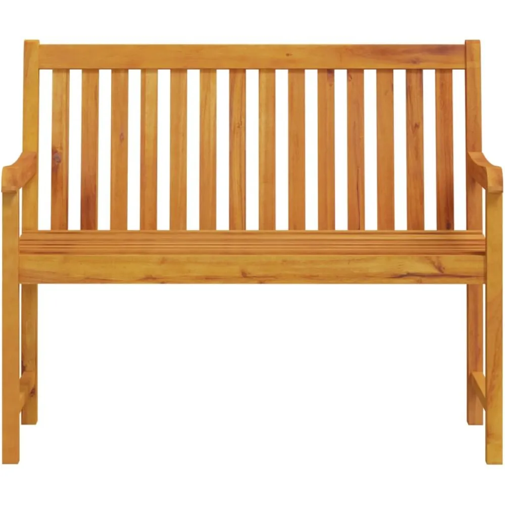 Discount FinePRICE Puutarhapenkki 110 cm, akasiapuuta