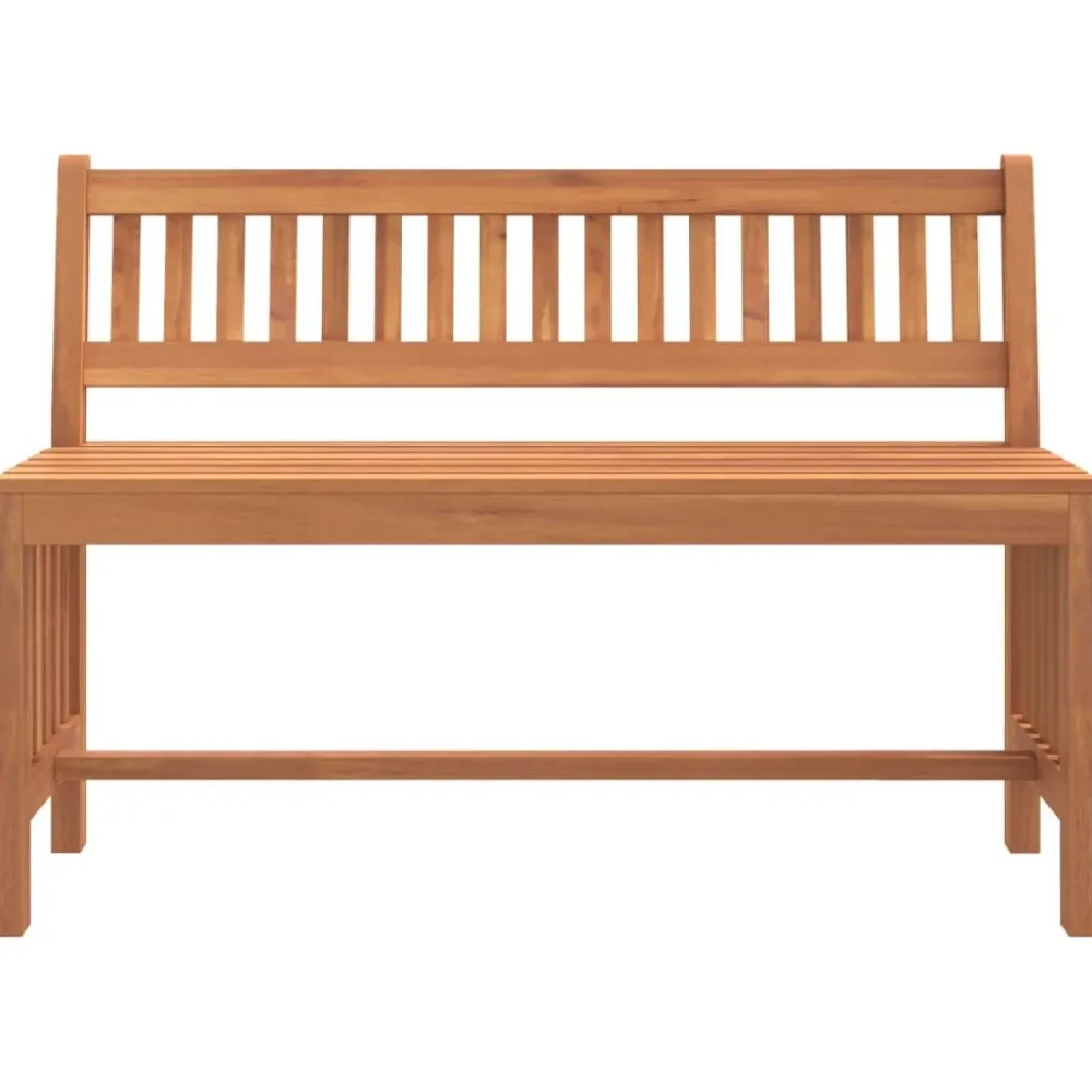 New FinePRICE Puutarhapenkki 110 cm, eukalyptuspuu
