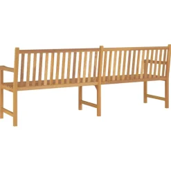 Online FinePRICE Puutarhapenkki 114 cm, tiikkiä