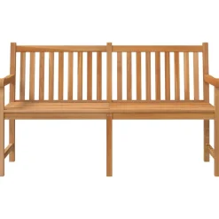 Online FinePRICE Puutarhapenkki 114 cm, tiikkiä