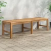 Hot FinePRICE Puutarhapenkki 150 cm, tiikki