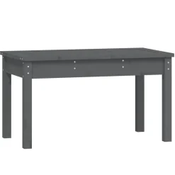 Best FinePRICE Puutarhapenkki harmaa 80x44x45 cm, mänty