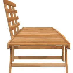 Clearance FinePRICE Puutarhapenkki 2-in-1 190 cm, akaasiapuu Ruskea