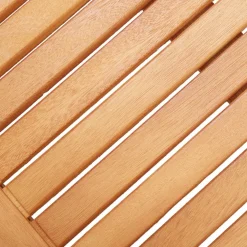 New FinePRICE puutarhapenkki Kahden istuttava 120 cm täysi eukalyptuspuu (47290)