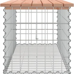 Hot FinePRICE Puutarhapenkki kivikorilla 103x44x42 cm, douglaskuusi