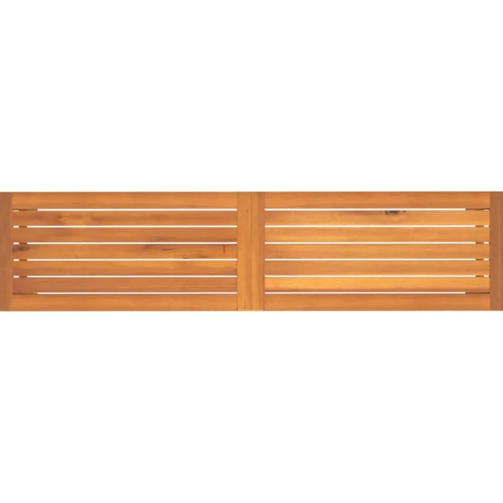 Outlet FinePRICE Puutarhapenkki 150x35x45 cm, akasiapuu