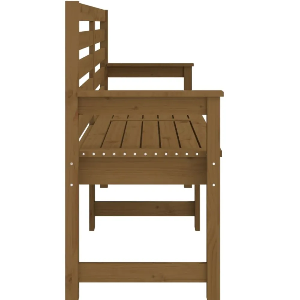 Best FinePRICE Puutarhapenkki 109x48x91,5 cm, douglaskuusi